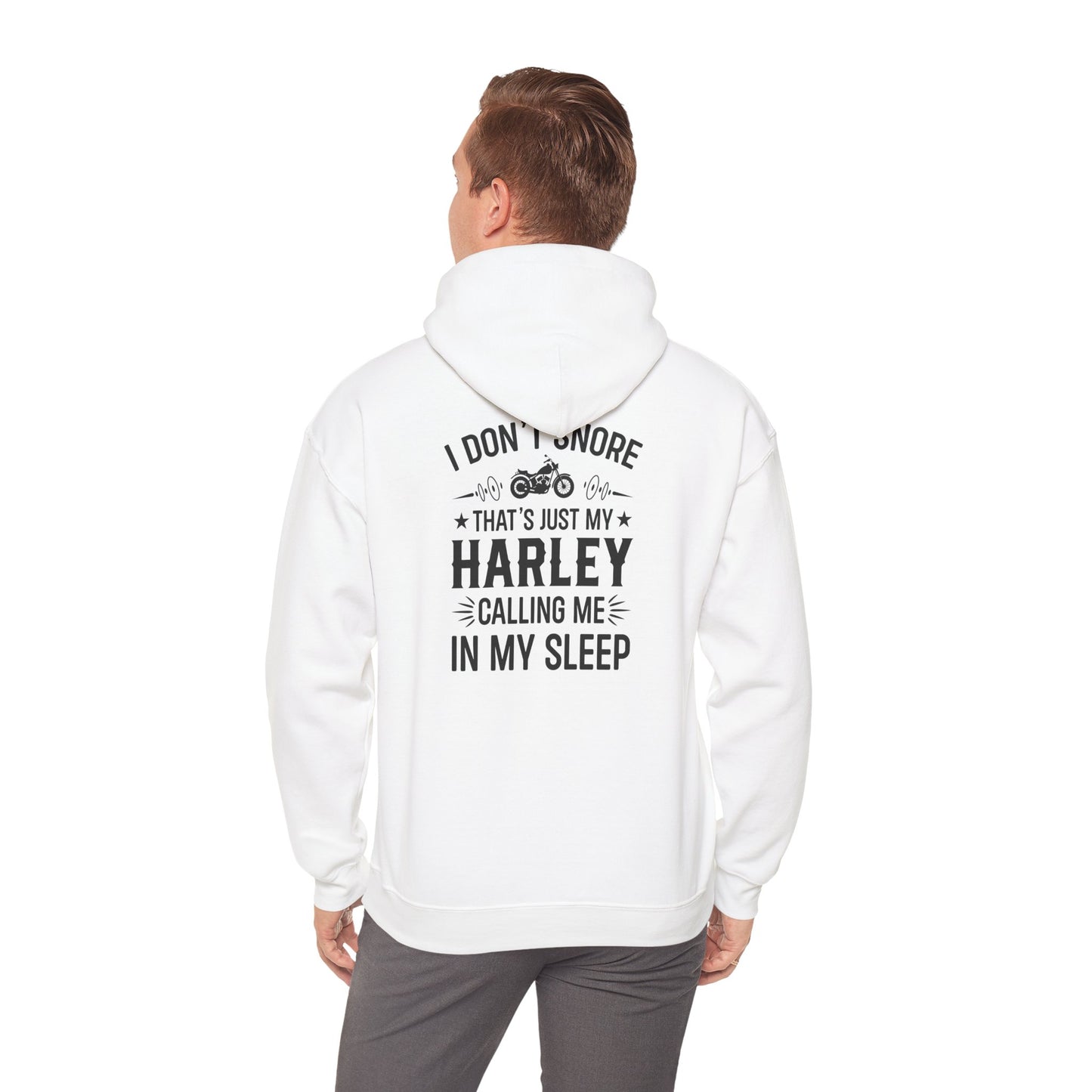 Harley Dream Unisex Heavy Blend Hoodie - Perfect Gift for Motorcycle Lovers