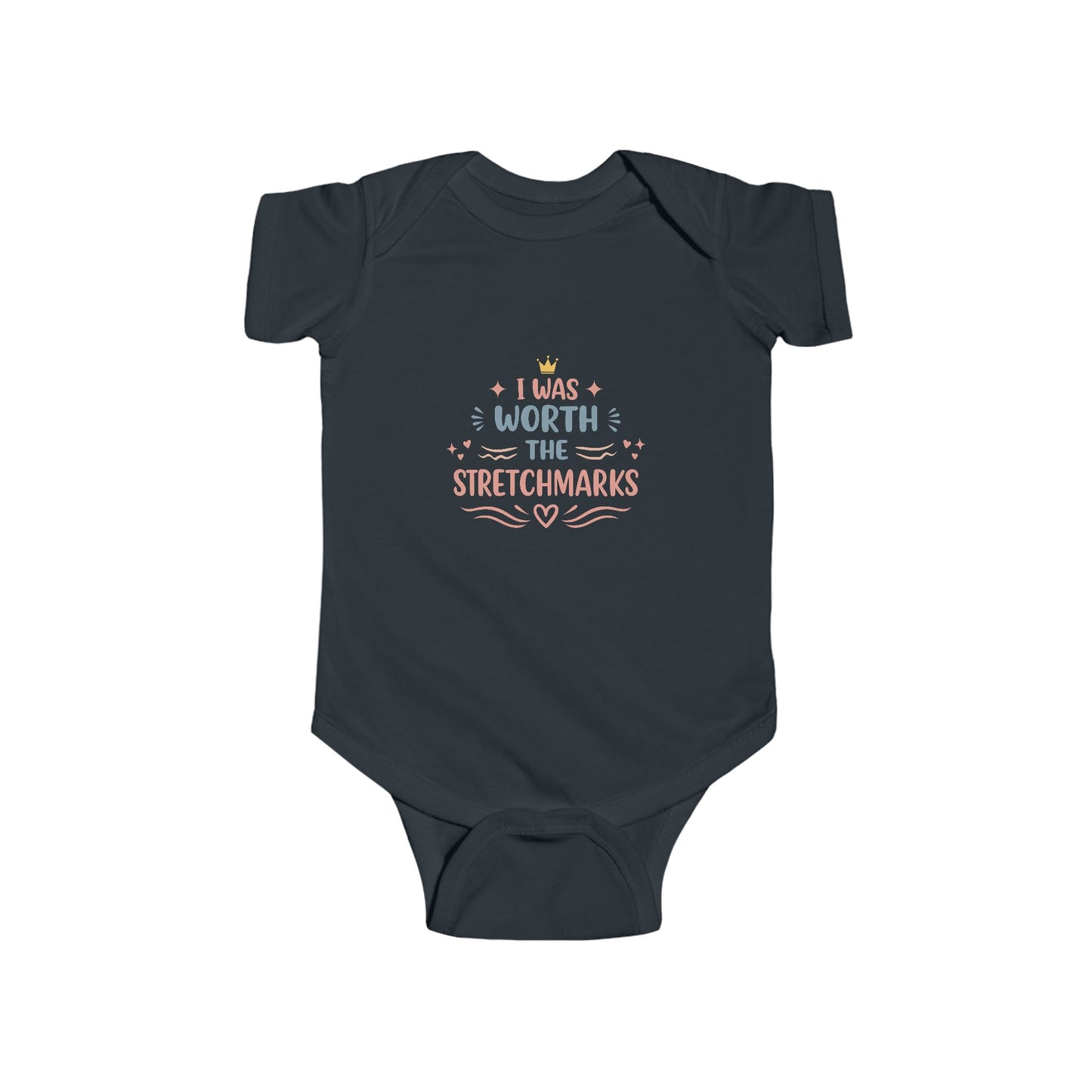 Adorable Baby Bodysuit - 'I Was Worth The Stretchmarks' - Perfect Gift for New Moms