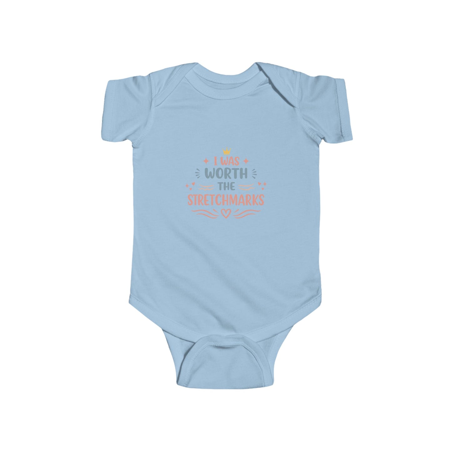 Adorable Baby Bodysuit - 'I Was Worth The Stretchmarks' - Perfect Gift for New Moms