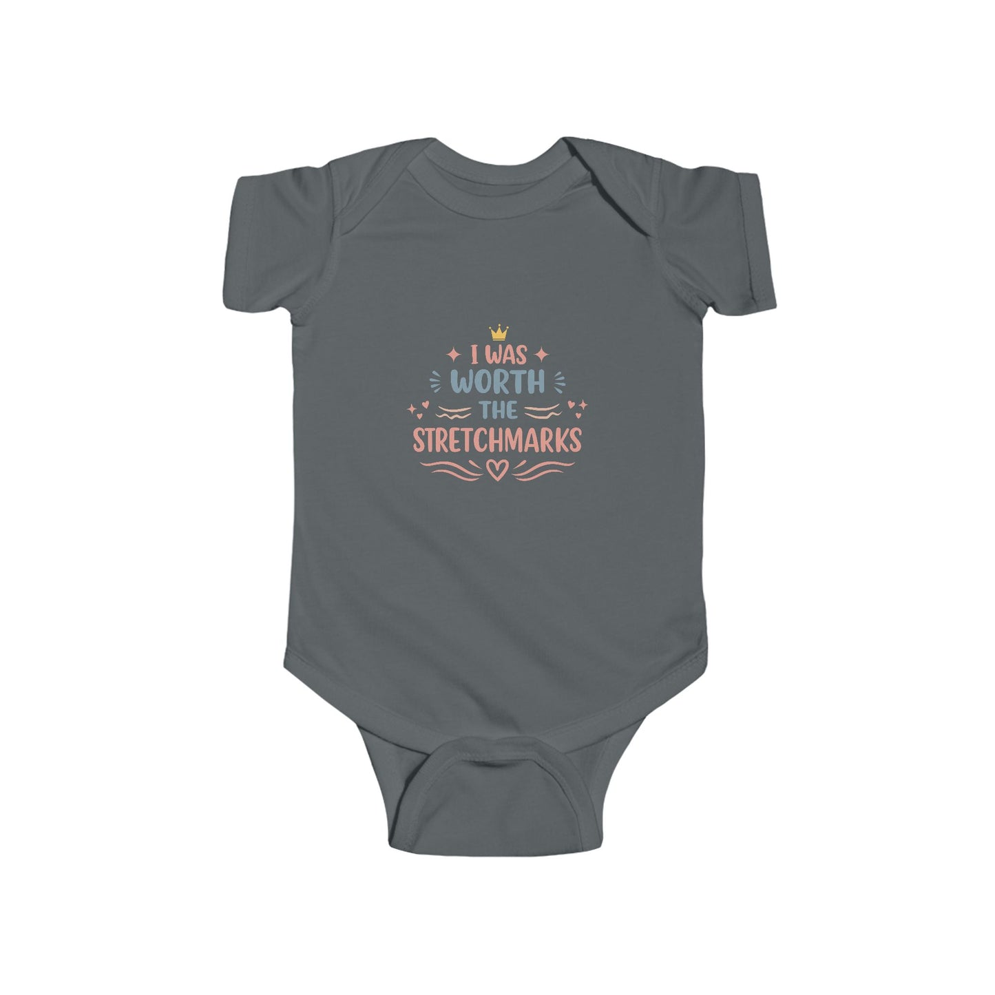 Adorable Baby Bodysuit - 'I Was Worth The Stretchmarks' - Perfect Gift for New Moms